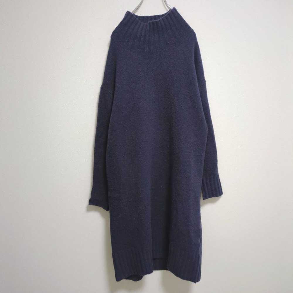 Rope [M] Knit One-piece Dress  Long sleeves High-… - image 2