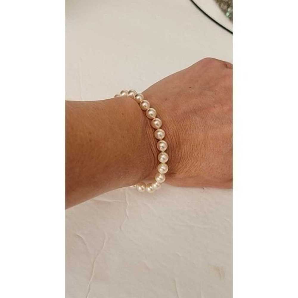 Majorica pearl bracelet - image 6