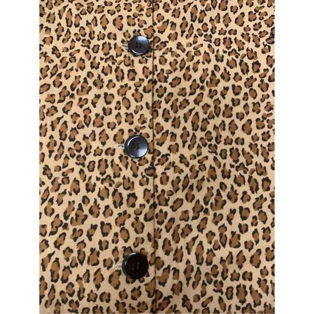 Vintage Cheetah Patterned Dress - image 4