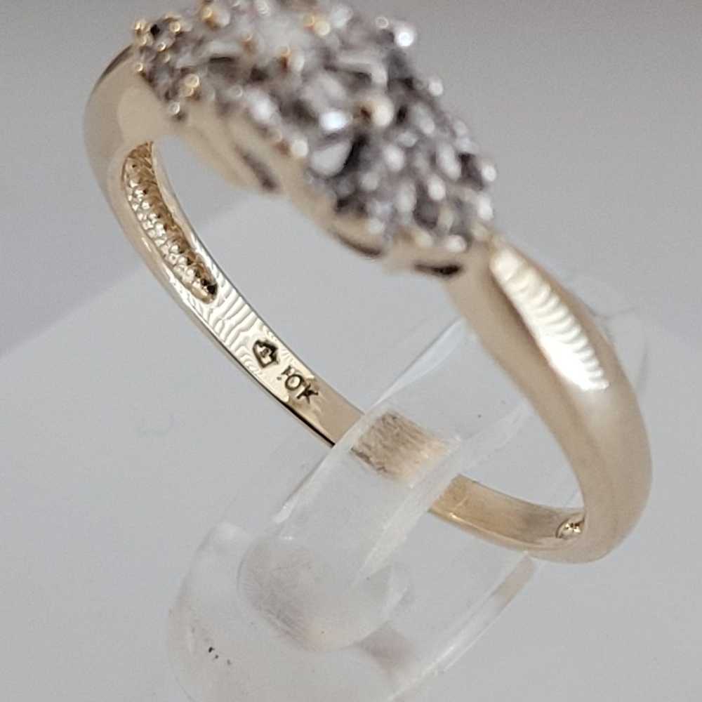 ❤️10k Size 6.75 Beautiful Solid Yellow Gold Genui… - image 5