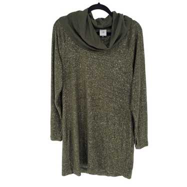 Cabi womens small Solace cowl neck long sleeve he… - image 1