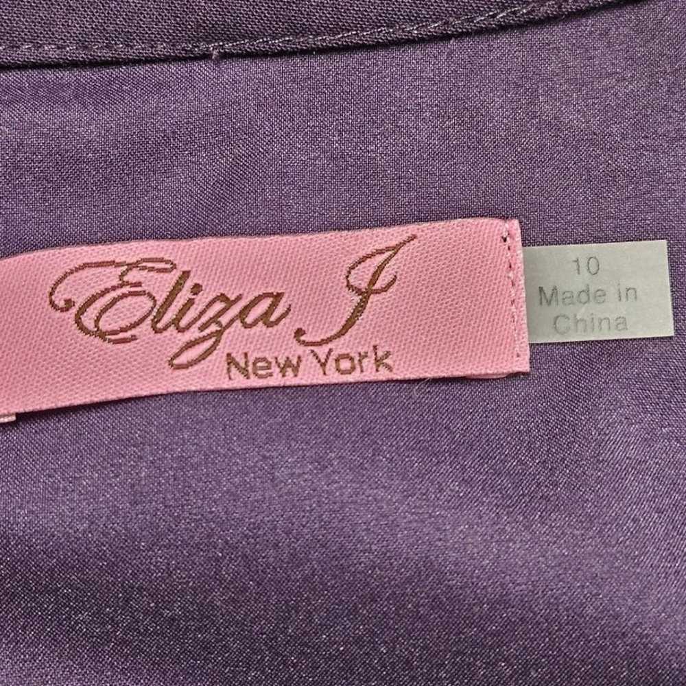 Eliza J New York Eggplant Purple Pleats & Pockets… - image 10