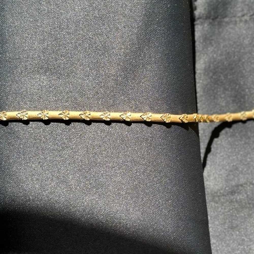 14k yellow gold bracelet - image 10