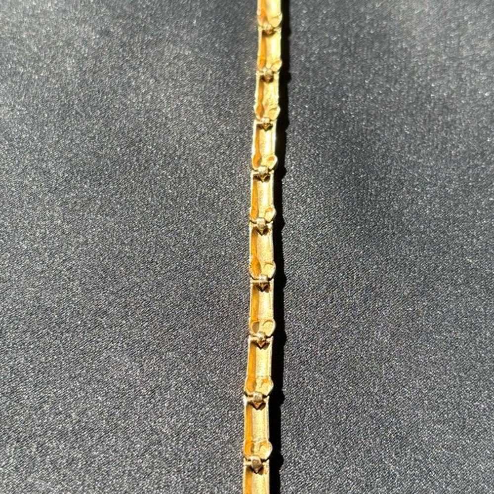 14k yellow gold bracelet - image 5