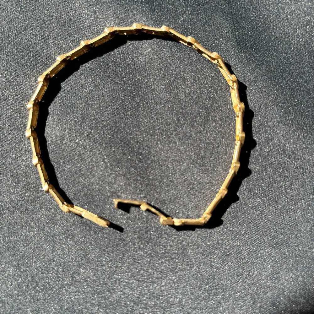 14k yellow gold bracelet - image 6