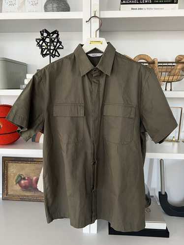 3sixteen Olive Garage Short Sleeve Shirt - image 1