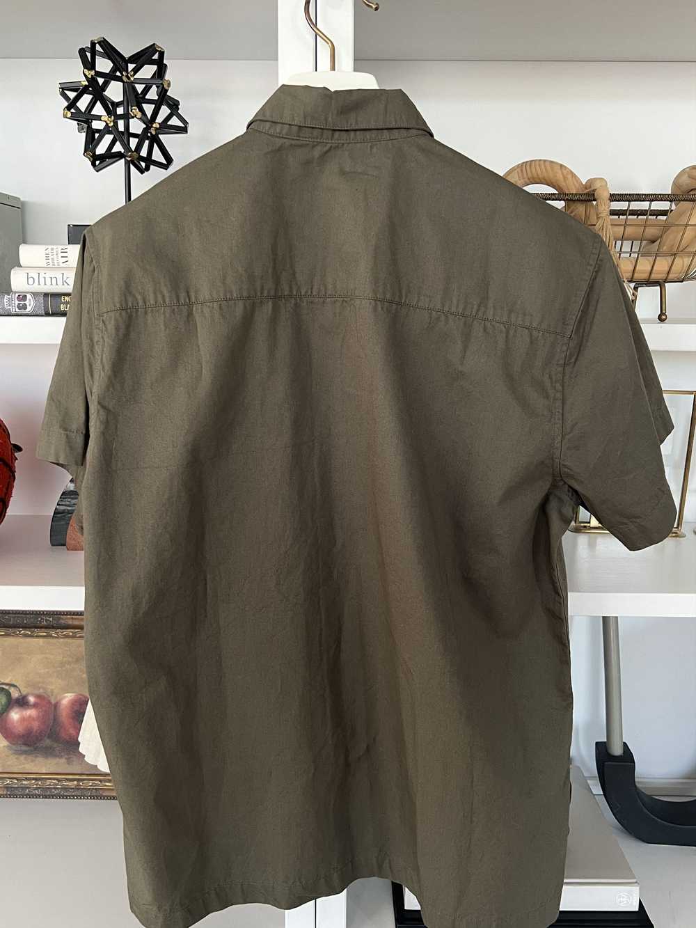 3sixteen Olive Garage Short Sleeve Shirt - image 2