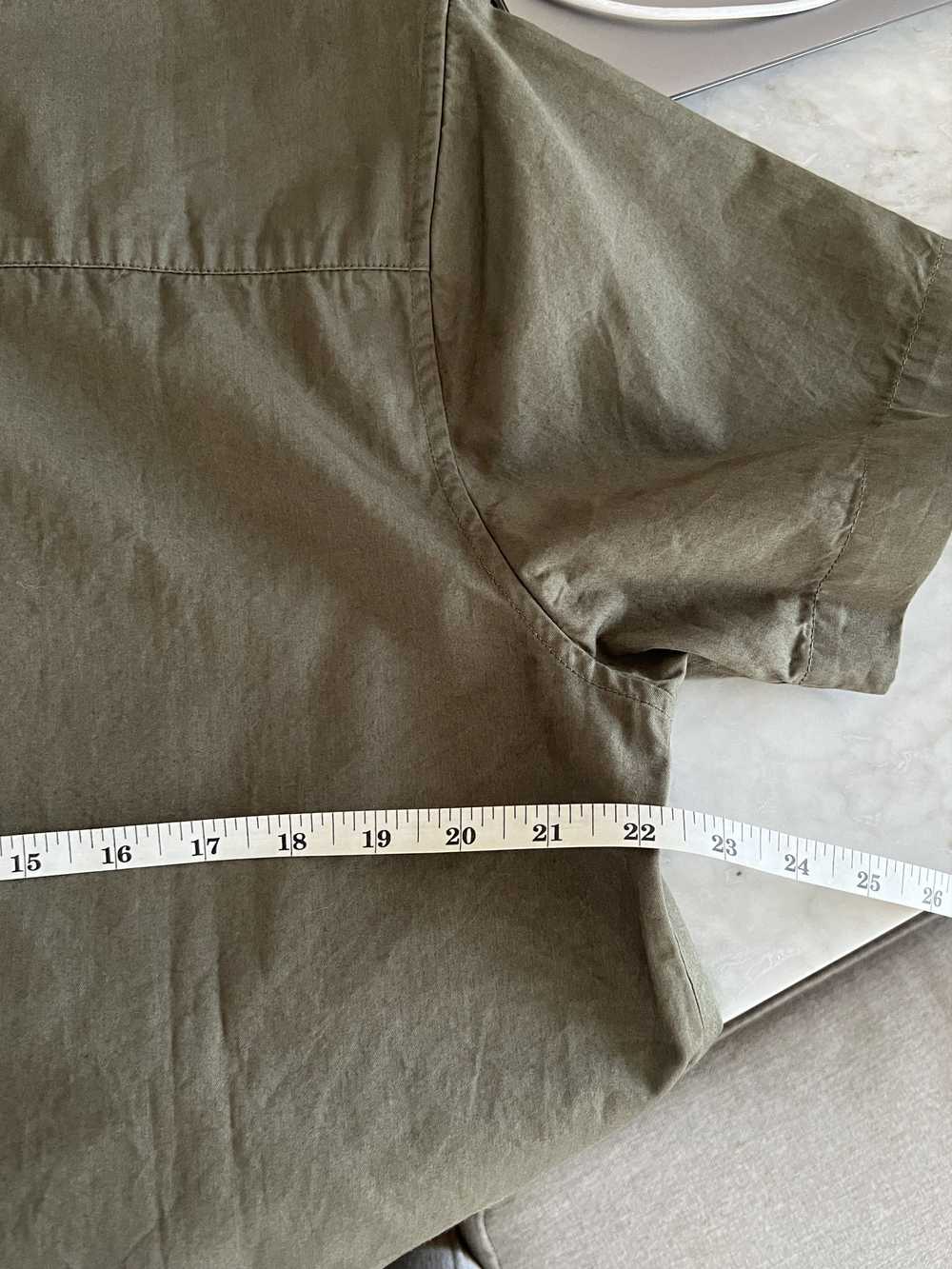 3sixteen Olive Garage Short Sleeve Shirt - image 3