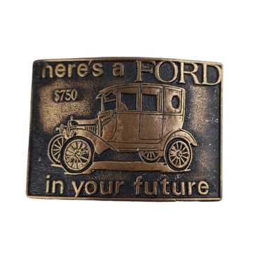 Ford × Vintage Vintage Ford Model A Belt Buckle