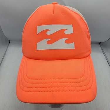 Billabong Billabong Surf Waves Orange Trucker Hat… - image 1