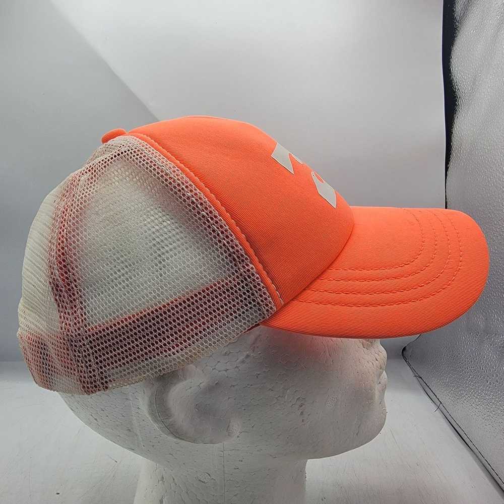 Billabong Billabong Surf Waves Orange Trucker Hat… - image 4