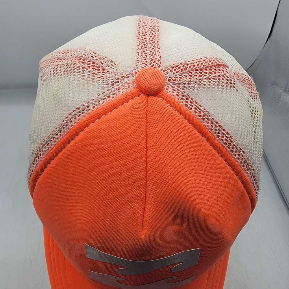 Billabong Billabong Surf Waves Orange Trucker Hat… - image 6