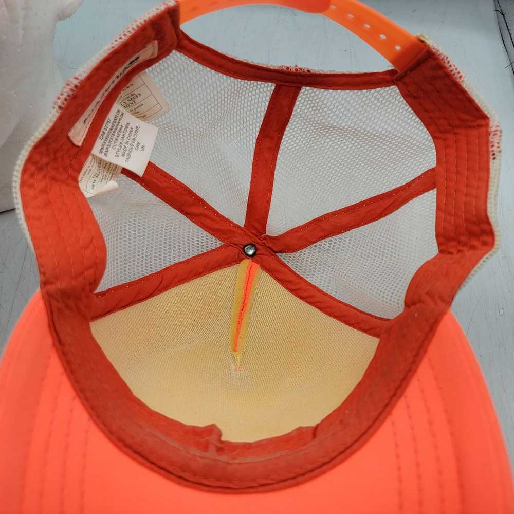 Billabong Billabong Surf Waves Orange Trucker Hat… - image 7