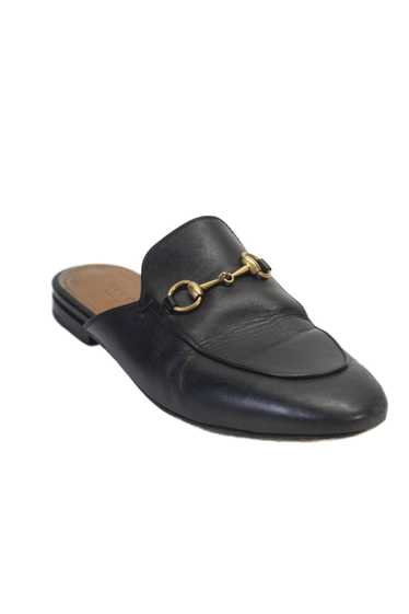 Gucci Womens Slip On Front Buckle Flat Princetown 