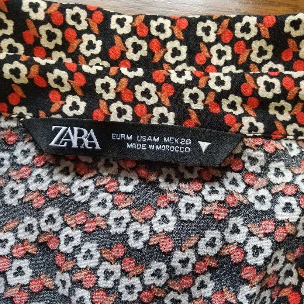 ZARA Long Floral Dress - image 11