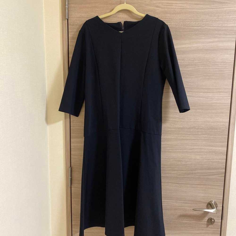 ICB Fit & Flare One-piece Dress Navy - image 6