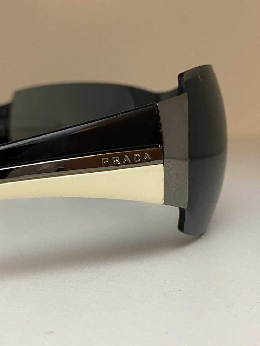 Prada PRADA Rimless Logo Oversized Sunglasses SPR… - image 4