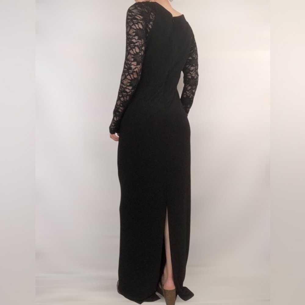 Betsy and Adam Womens Lace Sleeve Long Maxi Eveni… - image 4