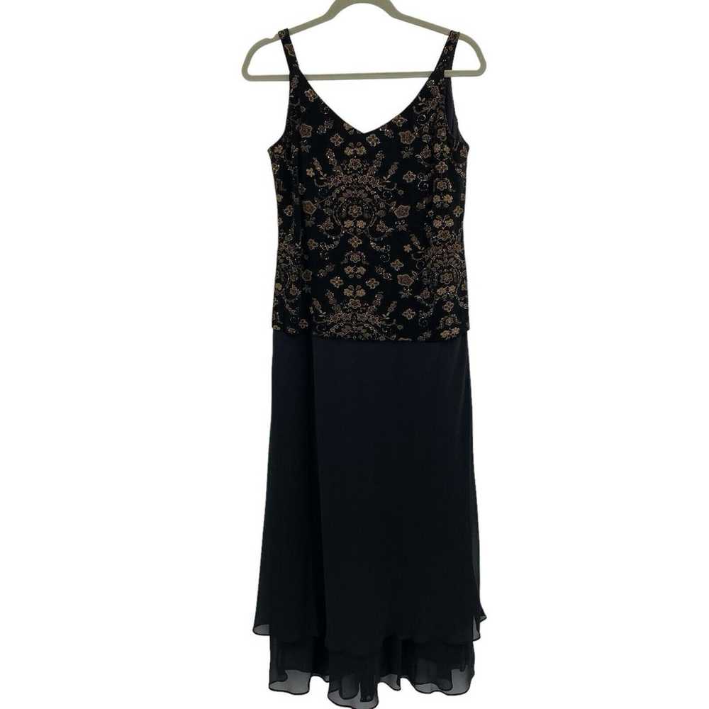 Alex Evenings 2 Piece Sleeveless Maxi Dress Jacke… - image 8