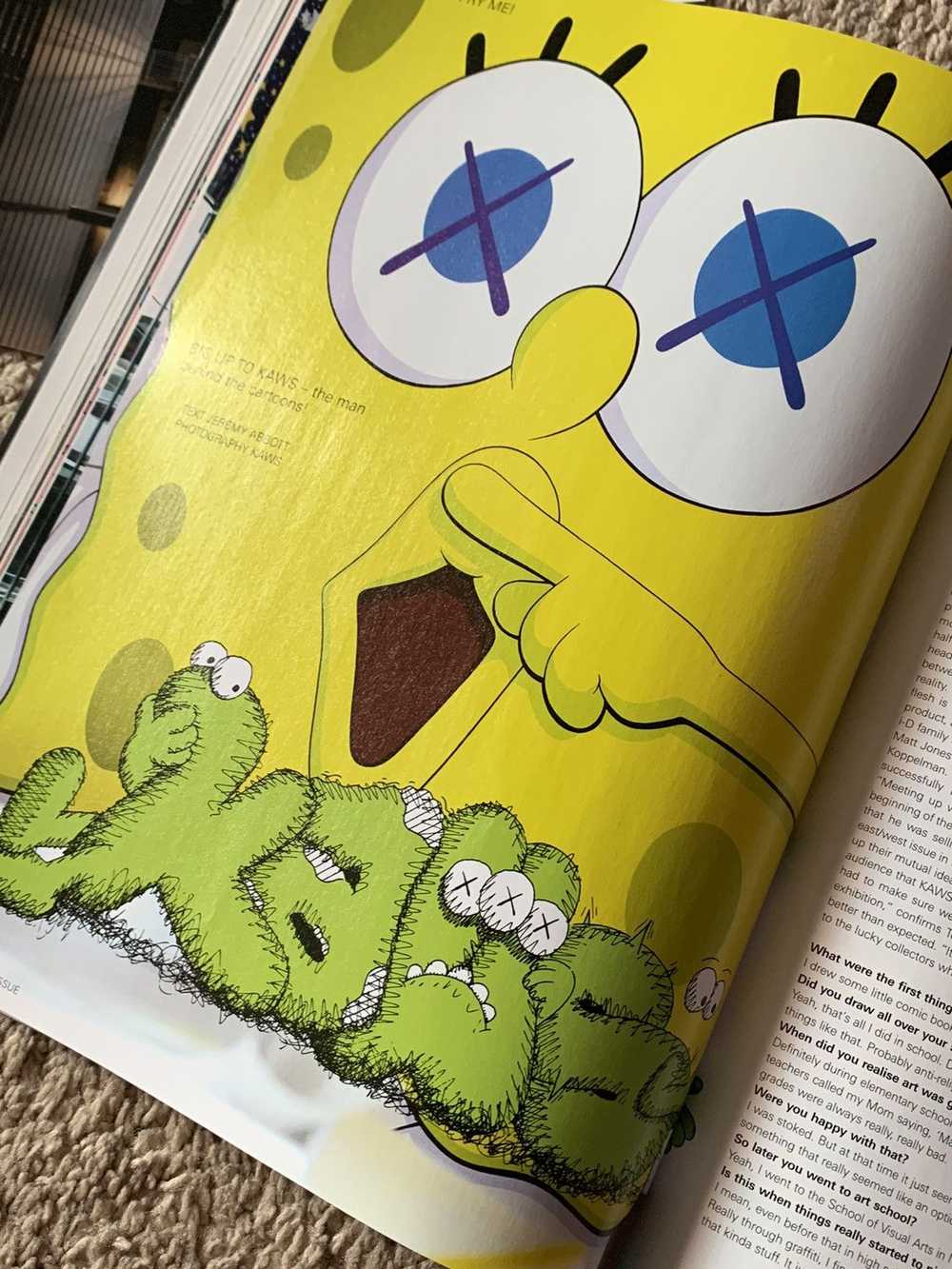 Kaws iD magazine 2008 No. 289 kaws Kanye Pharrell… - image 12