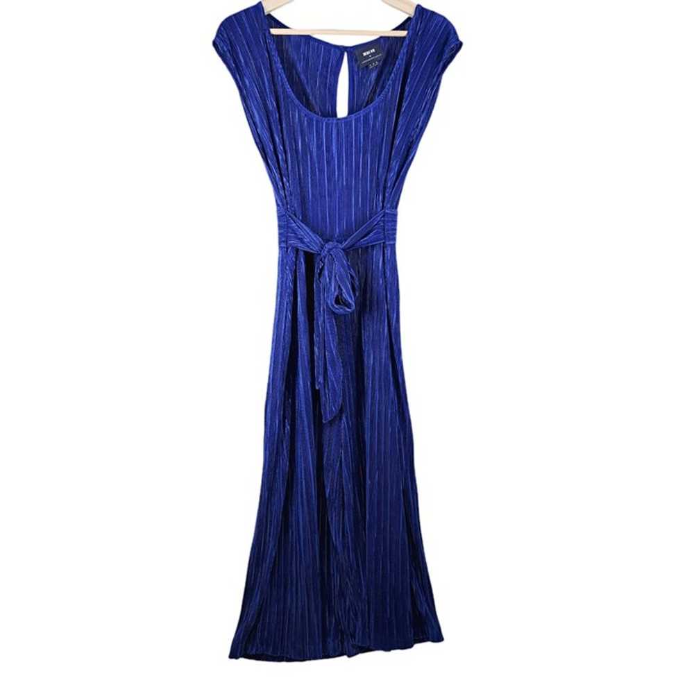 Anthropologie Maeve Sonata Pleated Jumpsuit Blue … - image 3