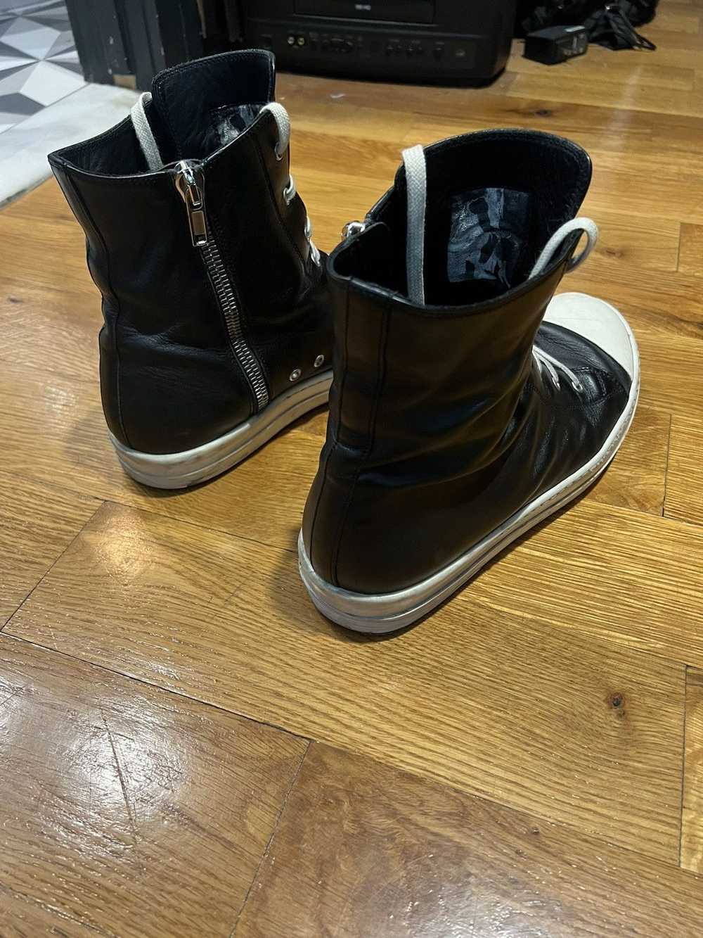 Rick Owens Rick Owens Mainline Ramones black/milk - image 3