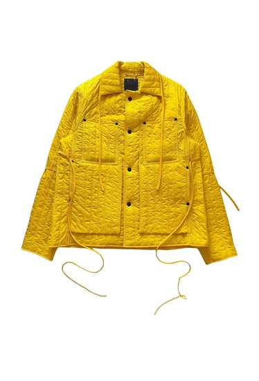 Craig Green SS2016 Yellow Quilted Work Jacket