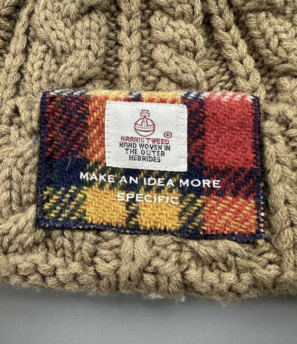 Harris Tweed × Japanese Brand Harris Tweed Cable … - image 3