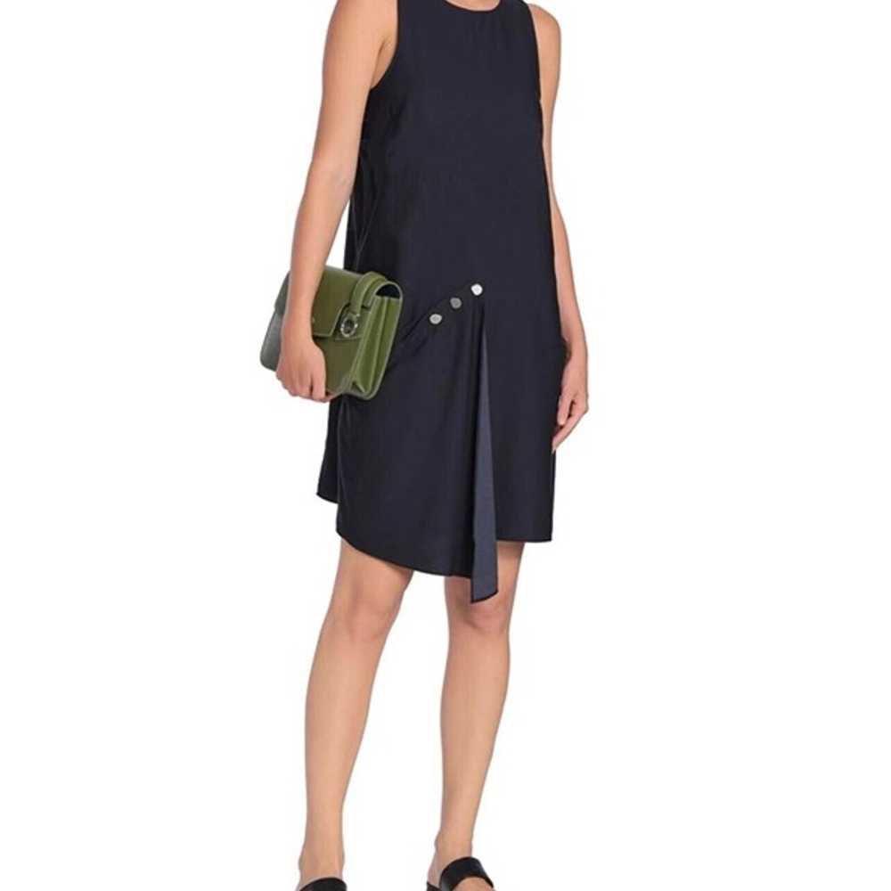 $450 NWOT Tibi Crew Neck Knee-Length Dress Size 6… - image 1