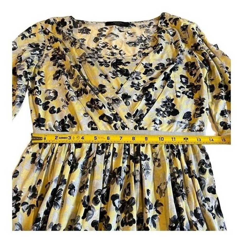 Weekend Max Mara Women’s Yellow Floral Fit Flare … - image 4