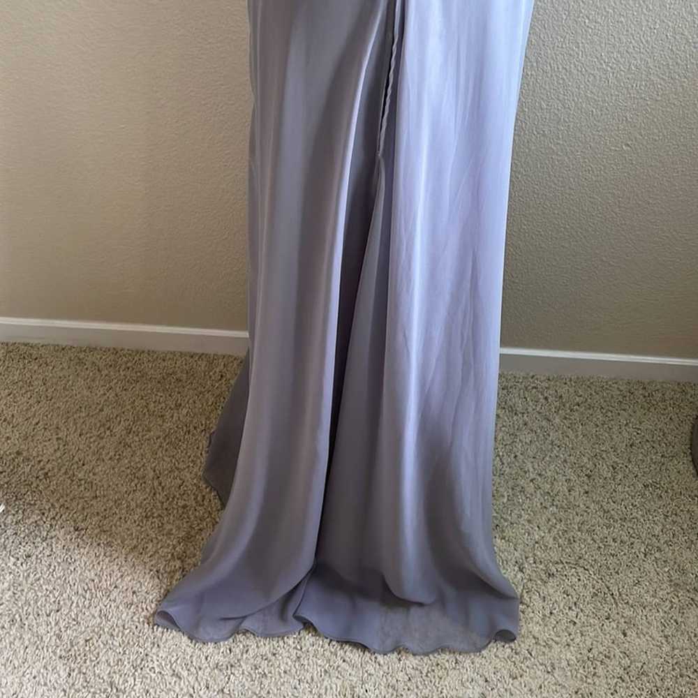 BIRDY GREY - GWENNIE DRESS - CHIFFON SILVER - image 8