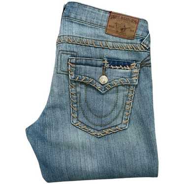 True Religion True Religion Y2K Thick Yarn Stitch… - image 1