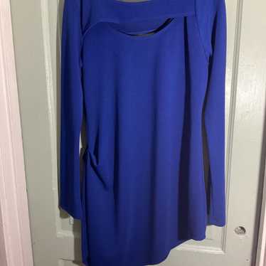 Yoana Baraschi Long Sleeve Blue Dress / Tunic wit… - image 1