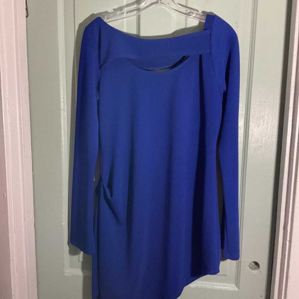 Yoana Baraschi Long Sleeve Blue Dress / Tunic wit… - image 2