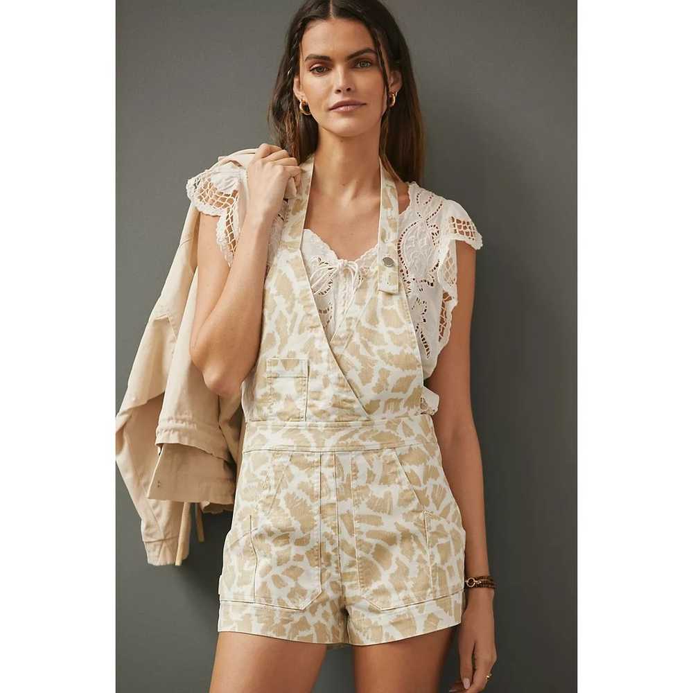 New Anthropologie Maeve Gardeners Apron Romper $1… - image 4