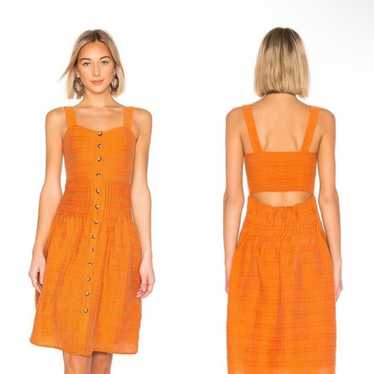 NWOT REVOLVE TULAROSA Tara Midi Dress Orange S