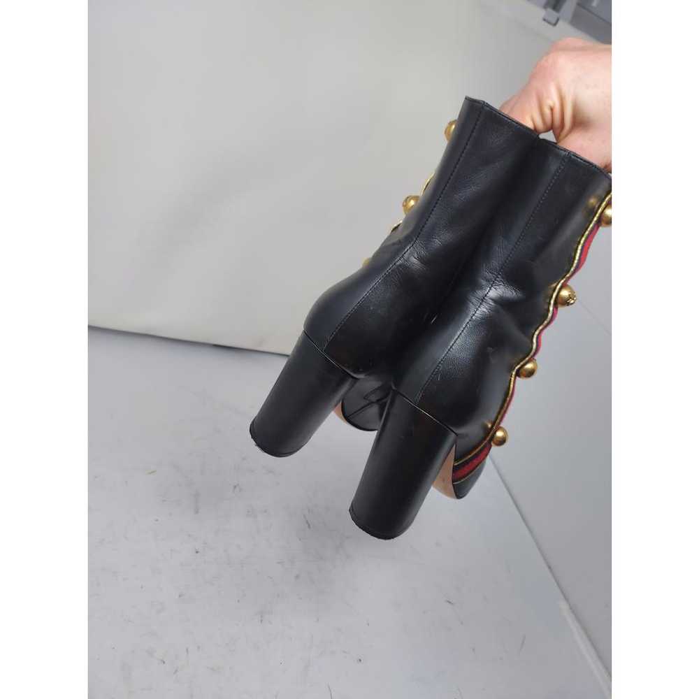 Gucci Leather boots - image 10