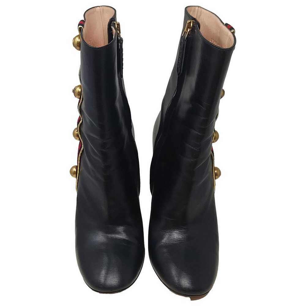 Gucci Leather boots - image 1