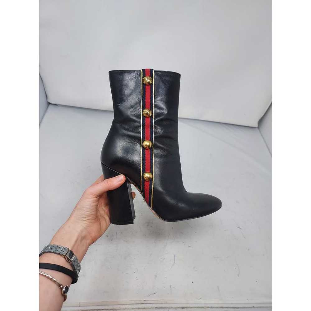 Gucci Leather boots - image 5