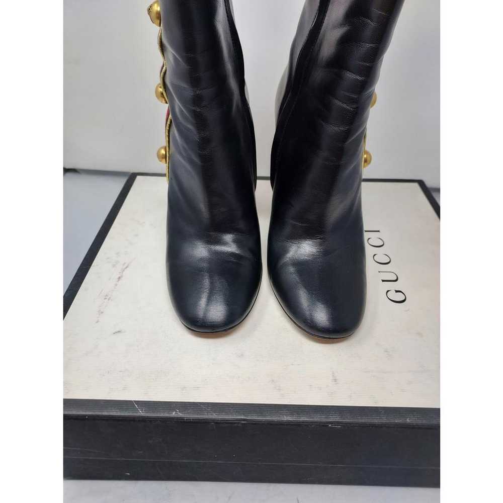 Gucci Leather boots - image 8