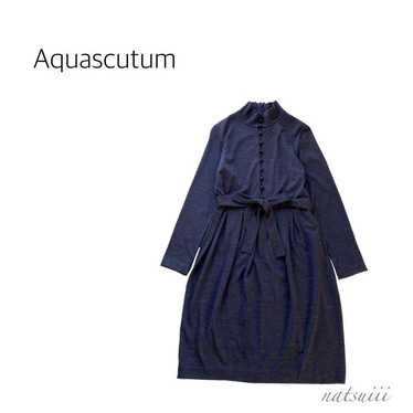 Aquascutum. Lightweight wool high-neck dress. - image 1