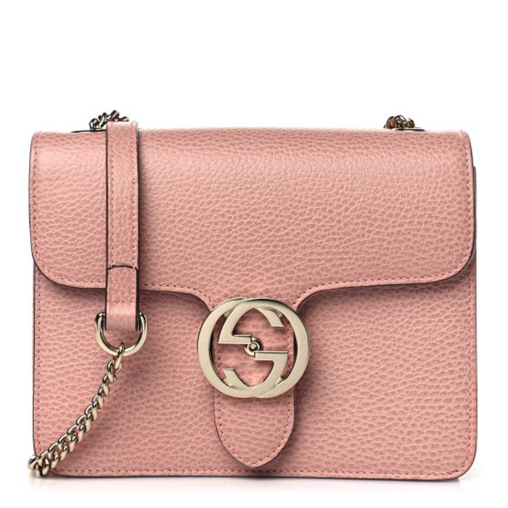 GUCCI Dollar Calfskin Small Interlocking G Should… - image 1