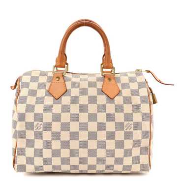 LOUIS VUITTON Damier Azur Speedy 25