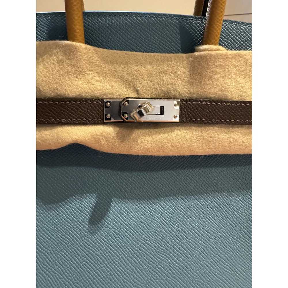 Hermès Birkin 25 leather handbag - image 2