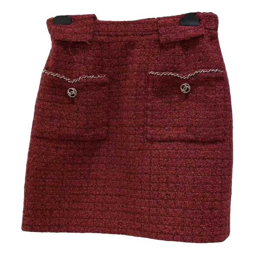 Chanel Wool mini skirt - image 1