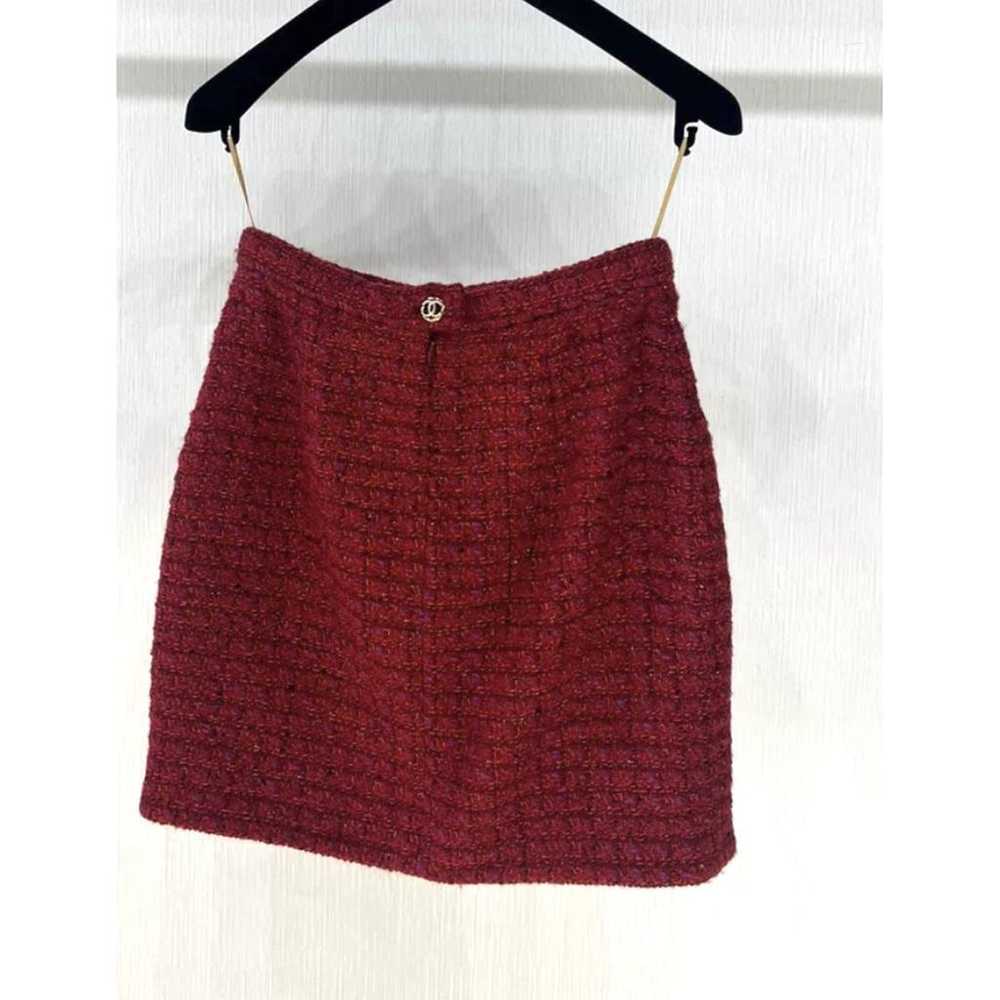 Chanel Wool mini skirt - image 3