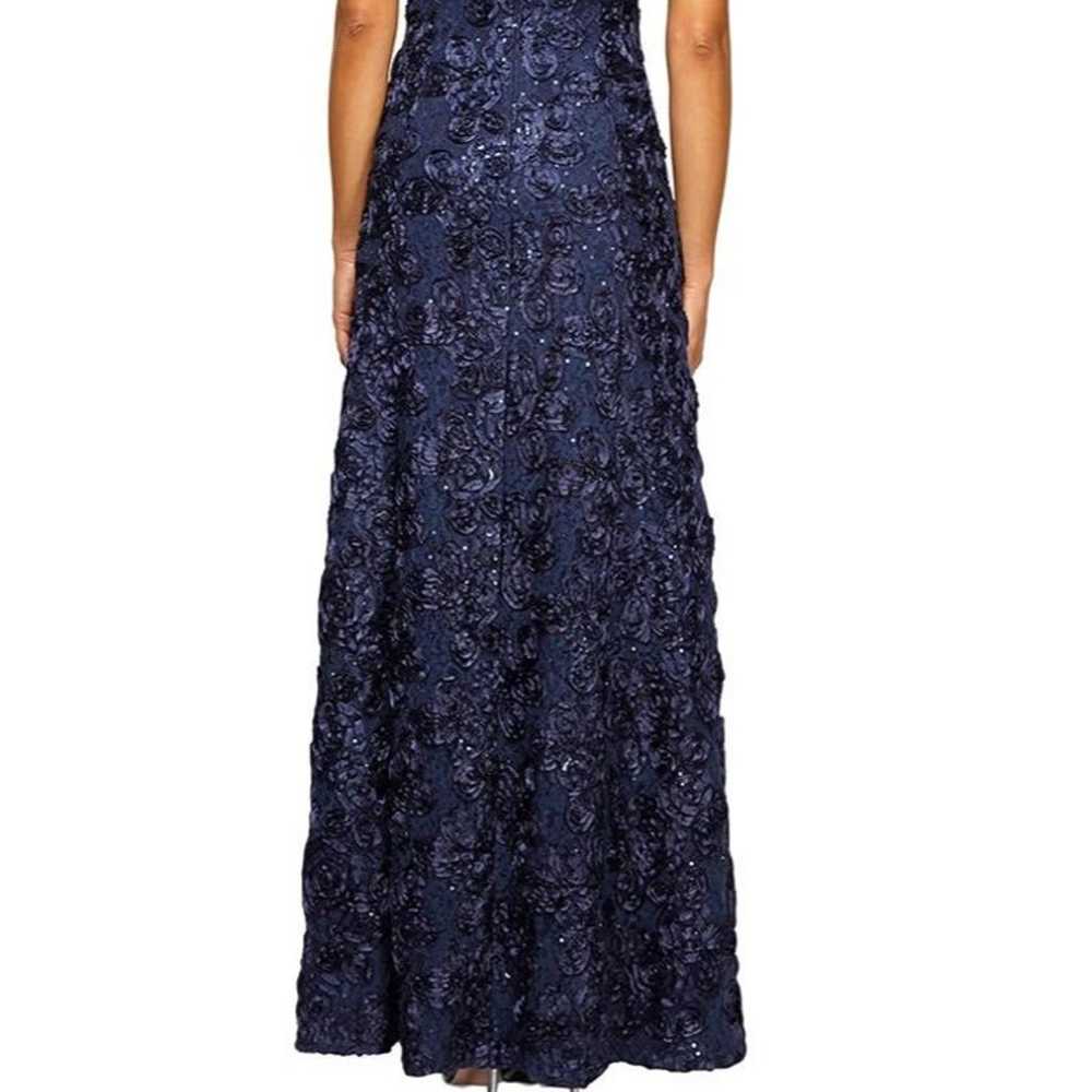 Navy Mother of the Bride Alex Evenings Gown - image 5