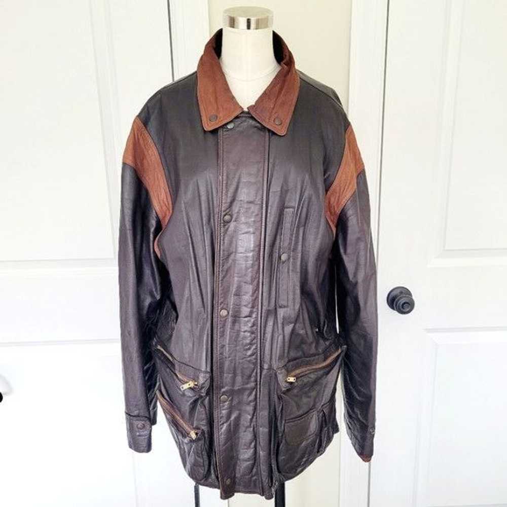 Genuine Leather × Very Rare × Vintage B. Altman &… - image 1