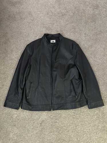 Vintage Black Racer Leather Jacket