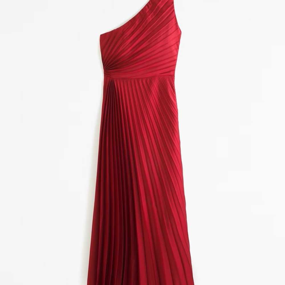 Giselle Pleated One-Shoulder Maxi Dress - image 1